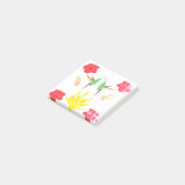 Humingvögel-Inspiration Post-it Klebezettel (angewinkelt)