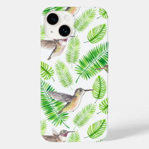 Humingvögel und tropische Blätter Case-Mate iPhone 14 Hülle