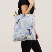 Humingvogel und weiße Blume Tasche (Von Nahem)