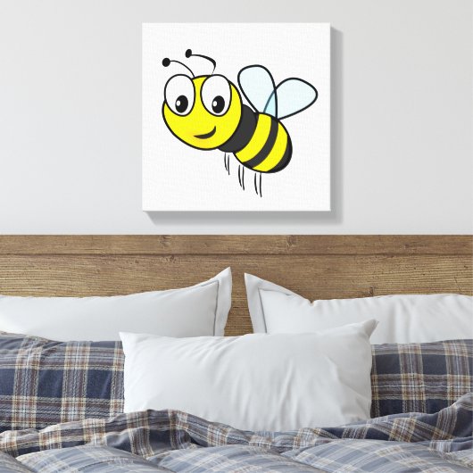 Humle Bee, Buzz Leinwanddruck (Insitu (Schlafzimmer))