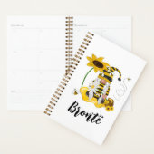 Humle Bee Sonnenblume Personalisiert Gnome Planner Planer (Anzeige)