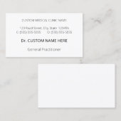 Humle und Minimalistische Visitenkarte (Vorne/Hinten)