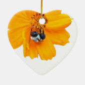 Hummel auf dem Kosmos Keramik Ornament (Hinten)