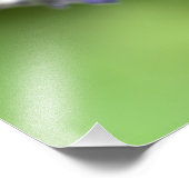 Hummel auf einem Lavendel Fotodruck (Ecke)