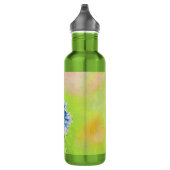 Hummel auf einer Blume Malerei Edelstahlflasche (Rechts)