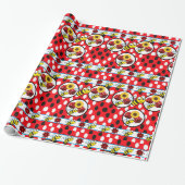 Hummel auf Geschenkpapier (Ungerollt)