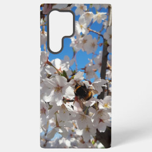 Hummel auf Wildkirschenblüte Samsung Galaxy Hülle