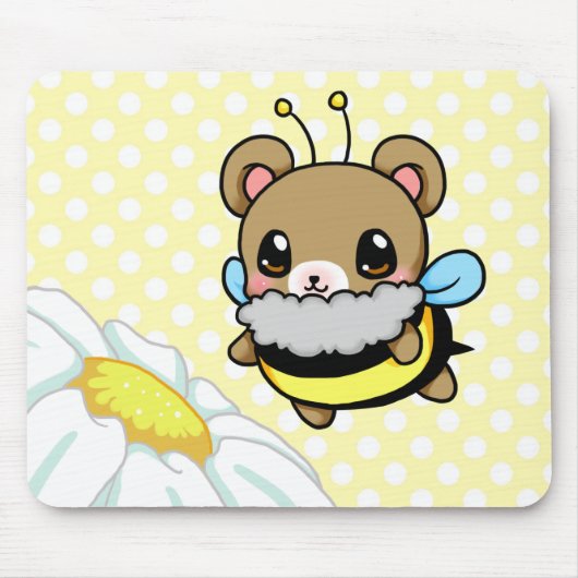 Hummel-Bär Mousepad (Vorne)