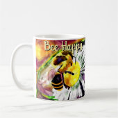 Hummel Bee Happy Daisy Blume Floral Watercolor Kaffeetasse (Links)