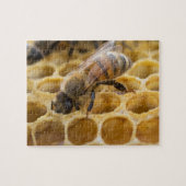 Hummel Bee Inside Honeycomb Jigsaw Puzzle (Horizontal)