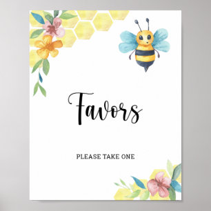 Hummel Bee ist auf dem Weg \ Favors Poster