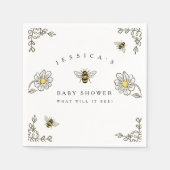 Hummel Bee Theme Baby Dusche Serviette (Vorderseite)