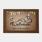 Hummel "Bee" Unser Gästehaus Fußmatte (Vorderseite)