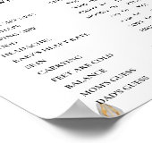 Hummel Beere Alte Ehefrauen Mädchen Baby Duschspie Poster (Ecke)