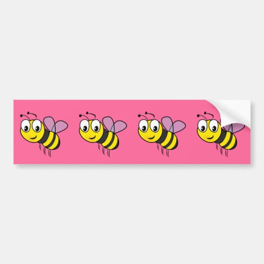 Hummel-Biene, Summen Autoaufkleber (Vorne)