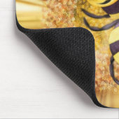 HUMMEL-BIENE, WELCHE DIE DAME BIRD LIEBT MOUSEPAD (Ecke)