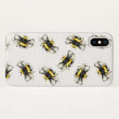 Hummel-Bienen-Druck Case-Mate iPhone Hülle (Rückseite (Horizontal))