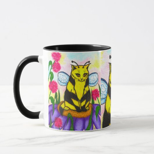 Hummel-Bienen-feenhafte Tasse (Links)