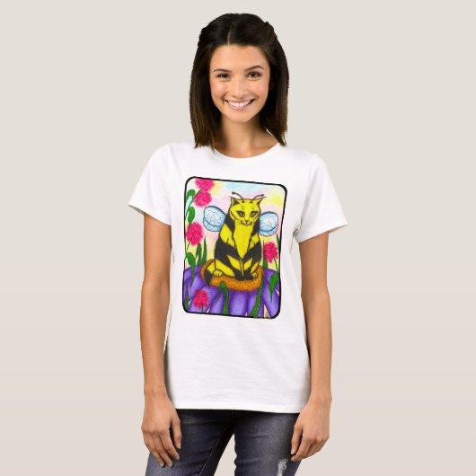 Hummel-Bienen-feenhaftes T-Shirt (Vorne ganz)