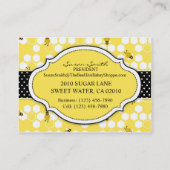 Hummel-Bienen-Geschäfts-Karte 2 Visitenkarte (Rückseite)