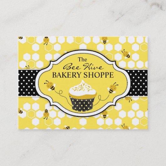 Hummel-Bienen-Geschäfts-Karte Visitenkarte (Vorderseite)