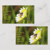 Hummel-Bienen-Geschäfts-Karte Visitenkarte (Vorne/Hinten)