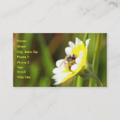 Hummel-Bienen-Geschäfts-Karte Visitenkarte (Rückseite)