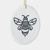 Hummel-Bienen-Ikone Keramikornament (Rechts)