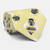 Hummel-Bienen-Illustrations-Krawatte Krawatte (Gerollt)
