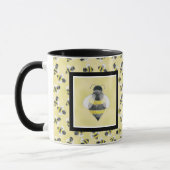 Hummel-Bienen-Illustrations-Tasse Tasse (Links)