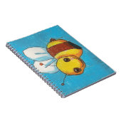 Hummel-Bienen-Notizbuch Notizblock (Rechte Seite)