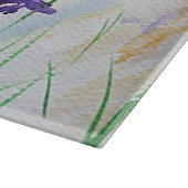 Hummel-Bienen und Lavendel Schneidebrett (Ecke)