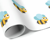 Hummel-Bienen-Verpackungs-Papier Geschenkpapier (Rolleneckpunkt)