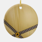 Hummel-Bienen-Verzierung des Babys erste Keramikornament (Hinten)