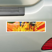 Hummel-Blumen Makro Autoaufkleber (Auf Auto)