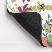 Hummel Blumenmousepad! Mousepad (Ecke)