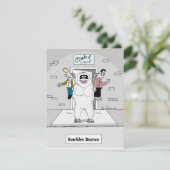 Hummel Bouncer Feiertagskarte (Stehend Vorderseite)