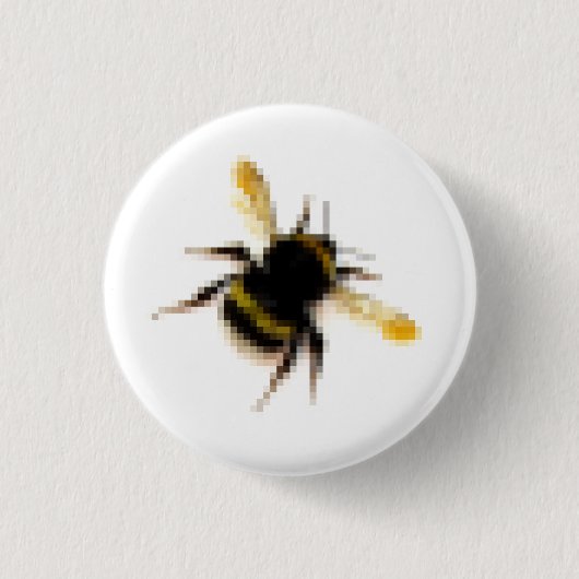 Hummel. Button (Vorderseite)