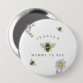 Hummel Buzzy Bee Mommy to Bee Button (Vorne & Hinten)