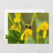 Hummel Danke, Postcard Postkarte (Vorne/Hinten)
