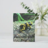 Hummel Dart Frog # 2 Postkarte (Stehend Vorderseite)