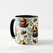 Hummel der Freude Tasse (Vorderseite Links)