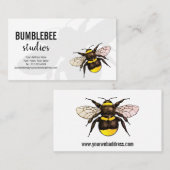 Hummel-eleganter Natur-Liebhaber umweltsmäßig Visitenkarte (Vorne/Hinten)