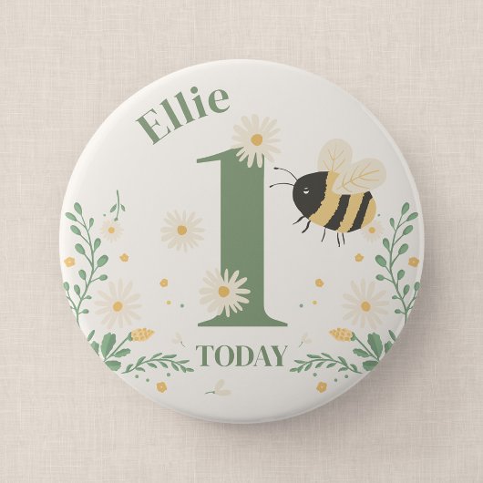Hummel Erstes Geburtstagsabzeichen Bee-Day Button