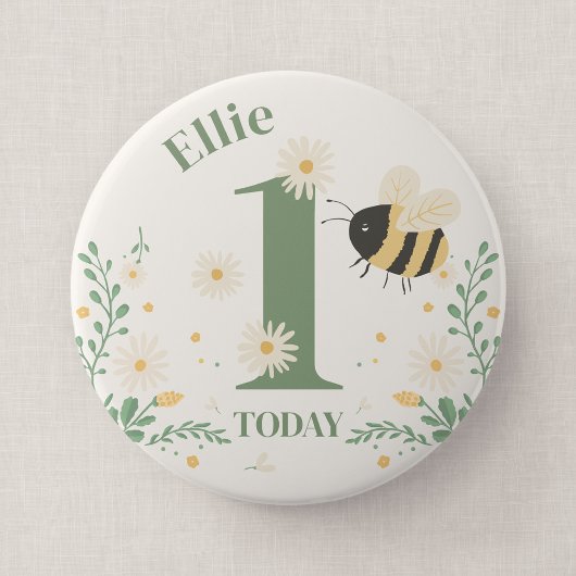 Hummel Erstes Geburtstagsabzeichen Bee-Day Button