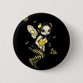 Hummel-Fee-Knopf Button
