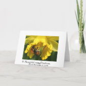 Hummel Feiertagskarte (Rückseite)