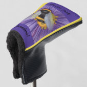 Hummel-Geschenk für ihre ursprüngliche Wasserfarbe Golf Headcover (3/4 Vorderseite)
