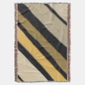 Hummel gestreifte Farben Decke (Vorderseite Vertikal)