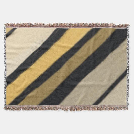 Hummel gestreifte Farben Decke (Vorderseite)